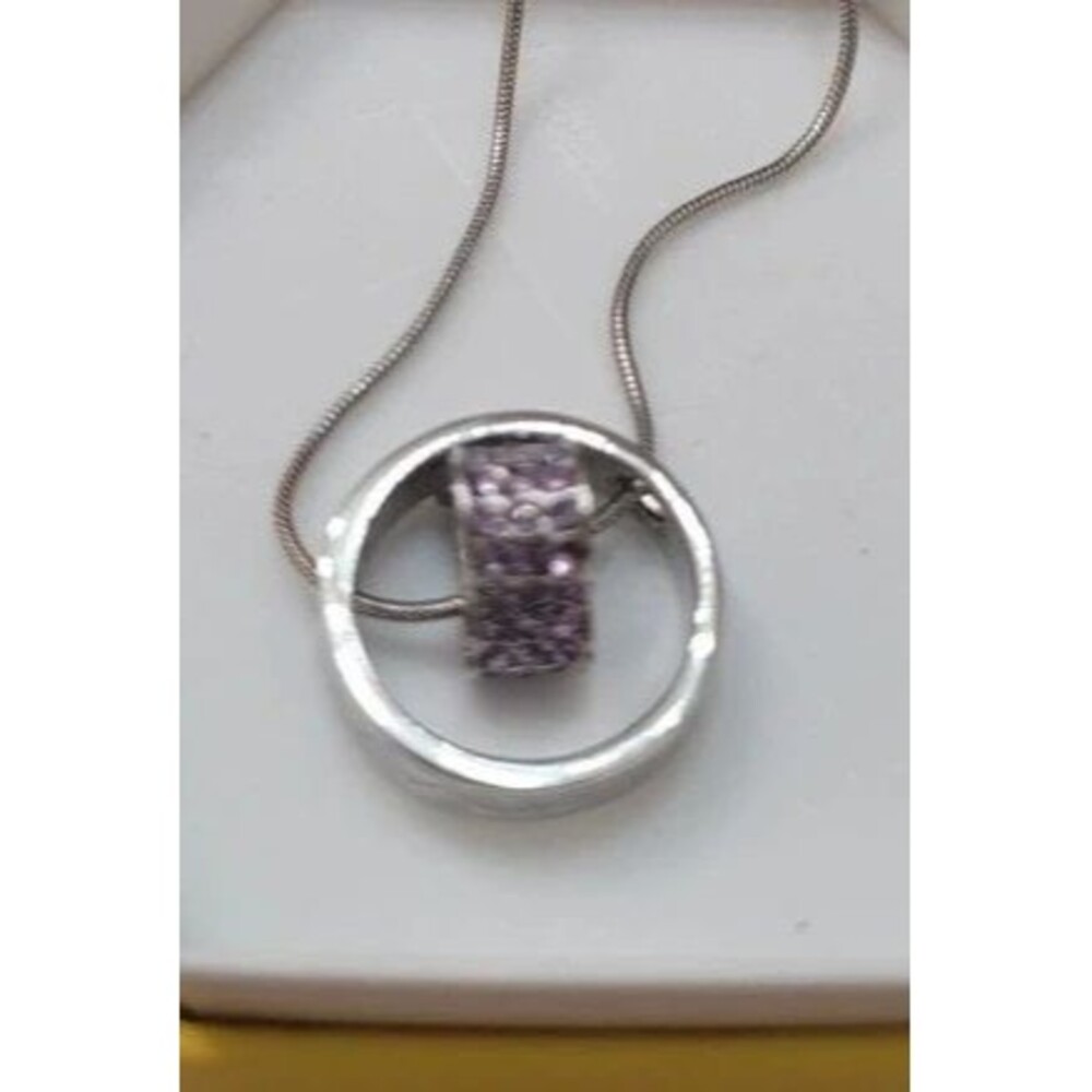 Cute spinner wheel necklace